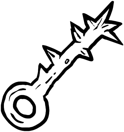 Barbed Key card art