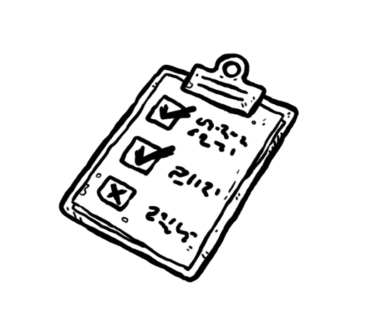 Checklist card art