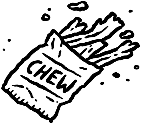 Chewing Gristle card art