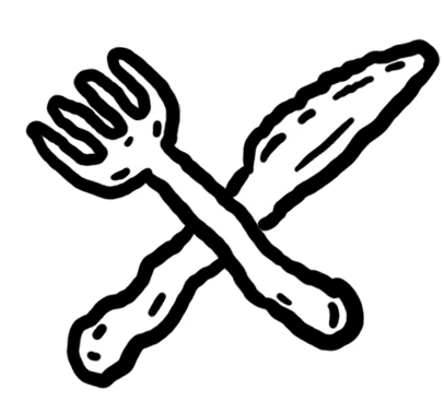 Cutlery card art