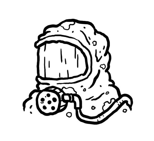 Hazmat Suit card art