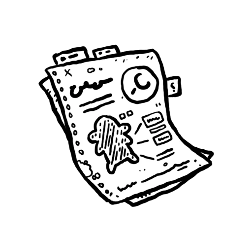 Medical Report card art