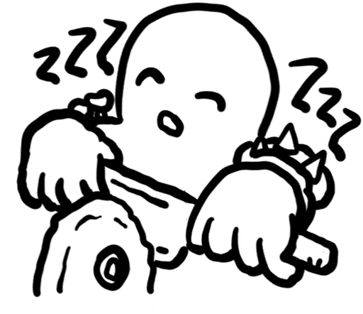 Sleepwalk card art