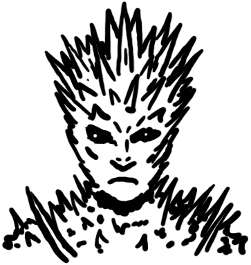 Spiky Personality card art