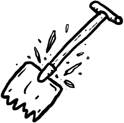 Splintering Shovel card art